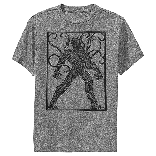 T-shirt Marvel Eternals Kro haut de performance junior avec motif boisé