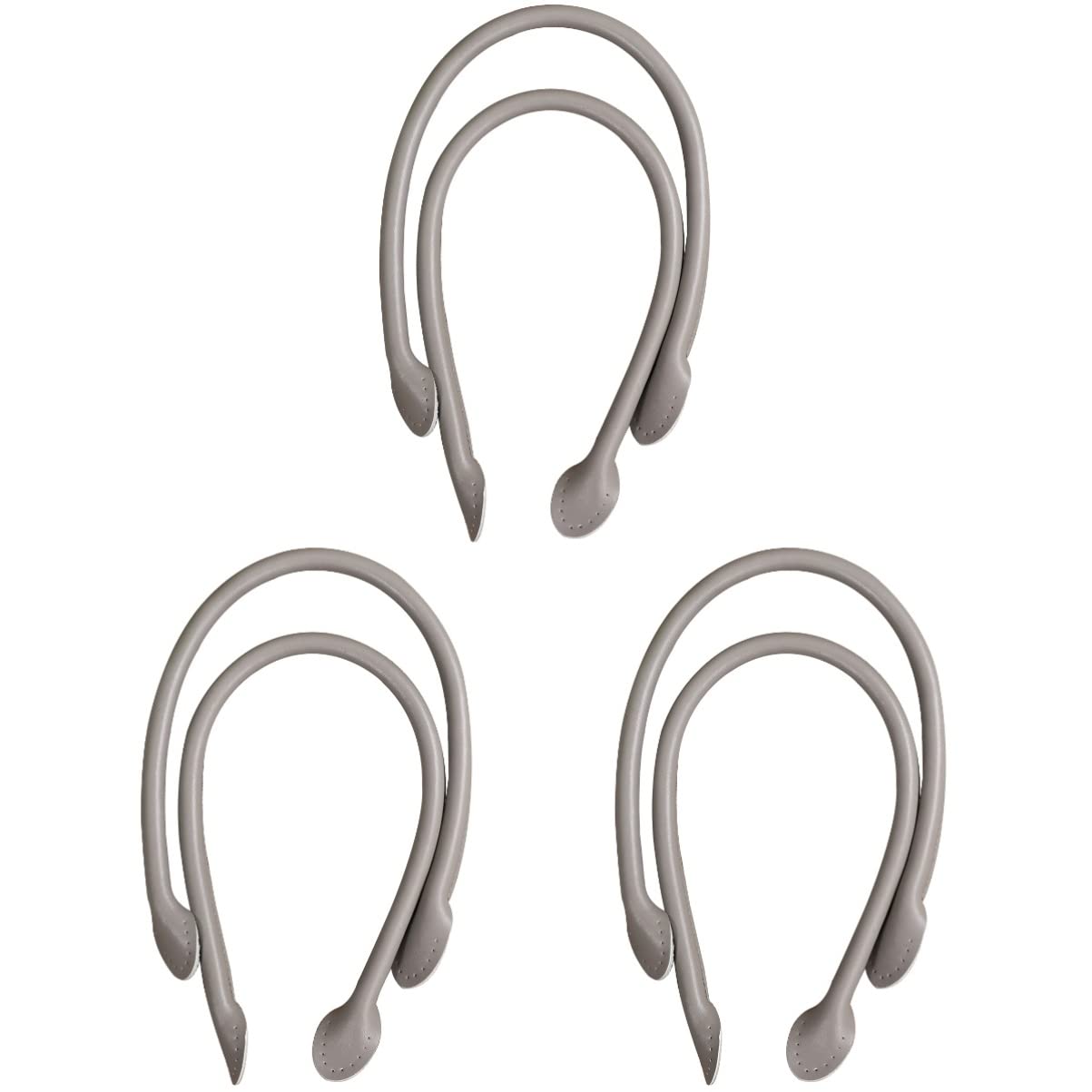EXCEART 2 Pares de Bricolaje para Suministros con Forma de Cuero de Vaca con Asa de Hombro Asas Gruesas Correa de Repuesto con Solapa Correa Correas Cruzadas Accesorios Monederos Cm
