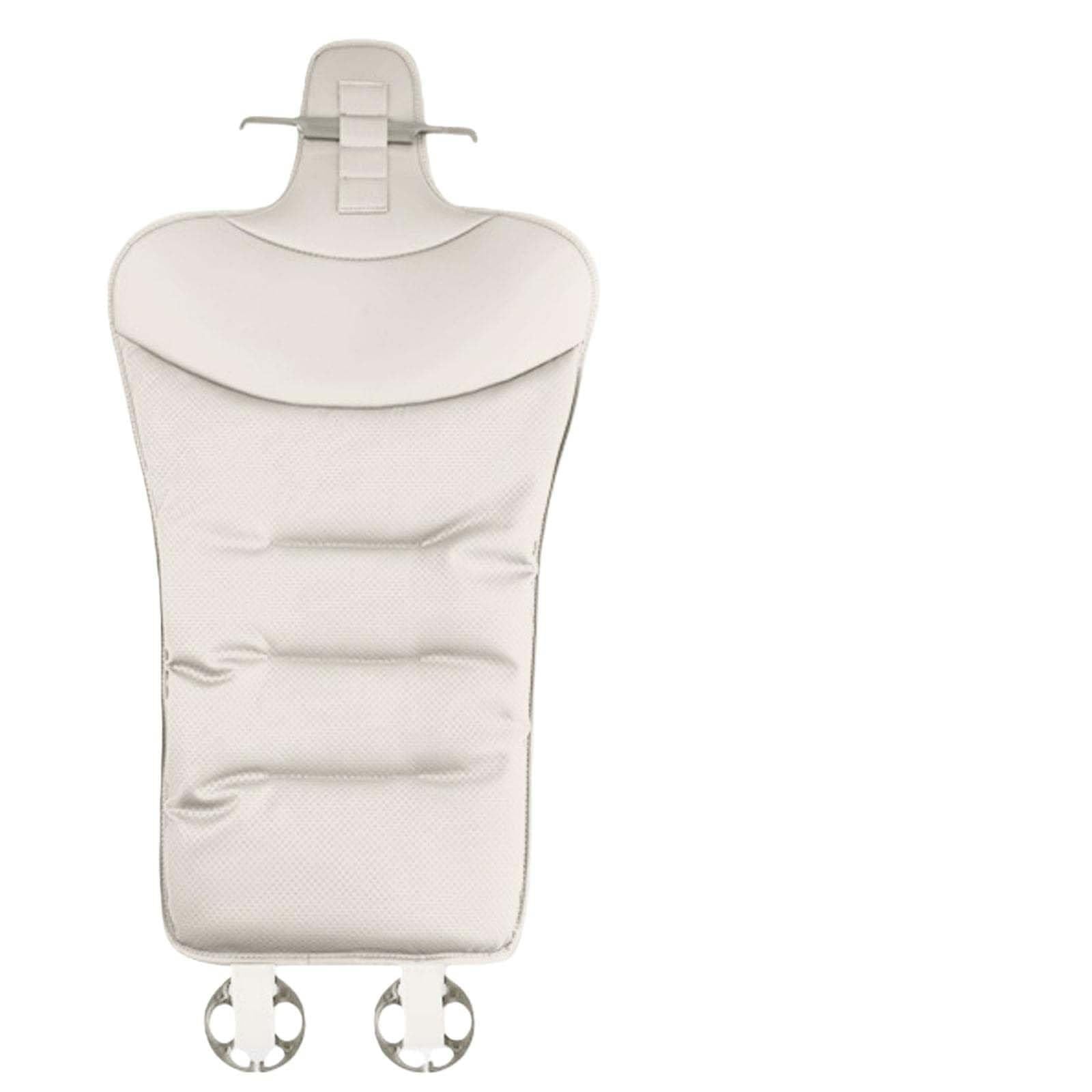 Coussin siège Auto,Protection siège antidérapante,siège conducteur(White,Backrest)