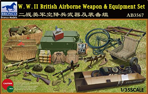BRONCO AB3567-1/35 WWII British Airborne Weapon and Equipment Set