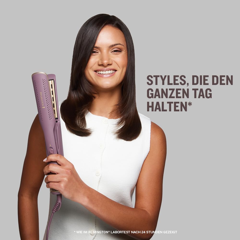 Remington AIRvive™ Airstyler AS8930 2-in-1 Glätteisen Ionic Air-Technologie Anti-Frizz LED-Display