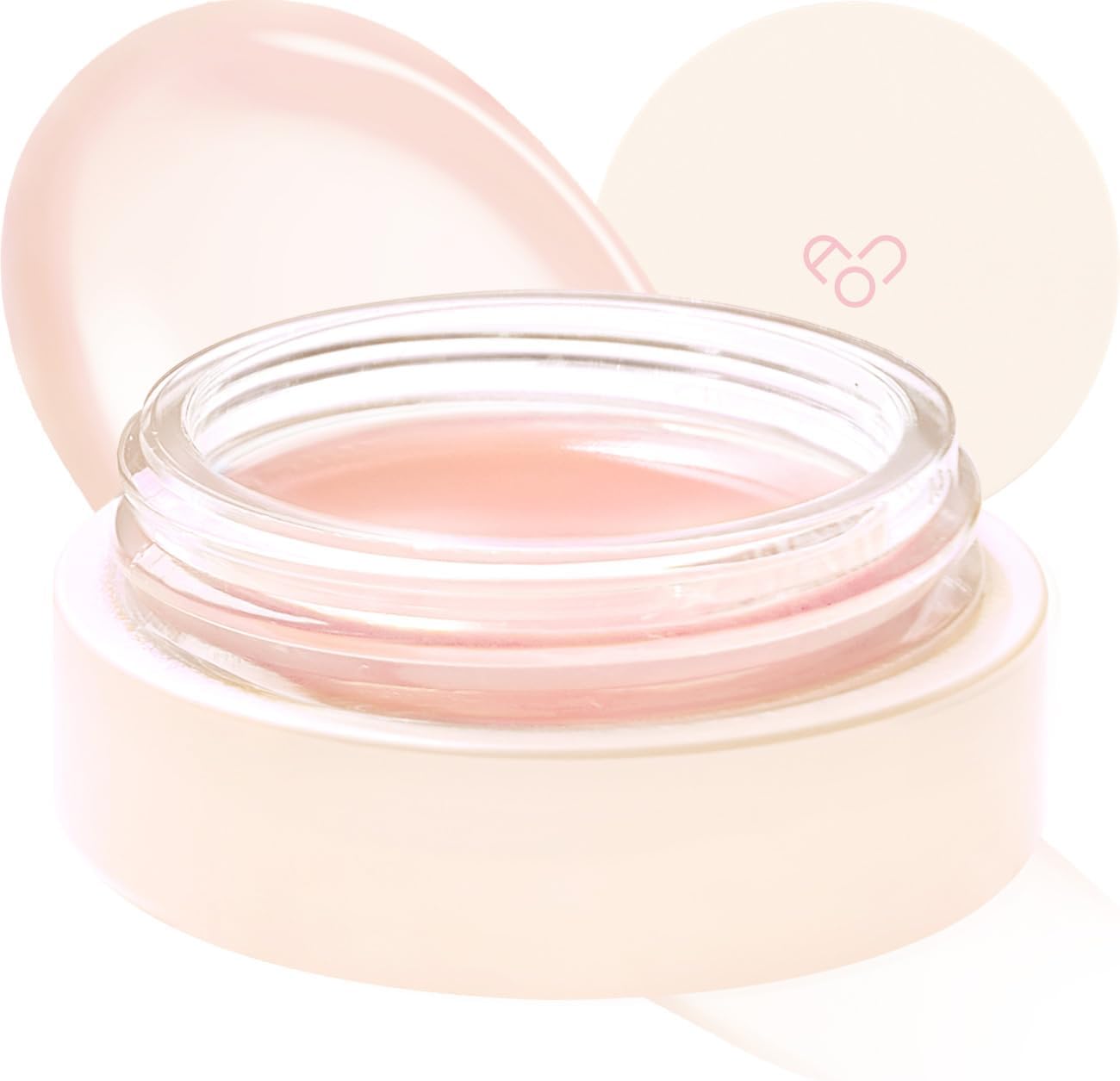 AOU GLOWY TINT BALM Tinted Lip Balm with Natural Gloss Instant Hydration for Chapped Lips 0.12Oz (00 Good Balm)