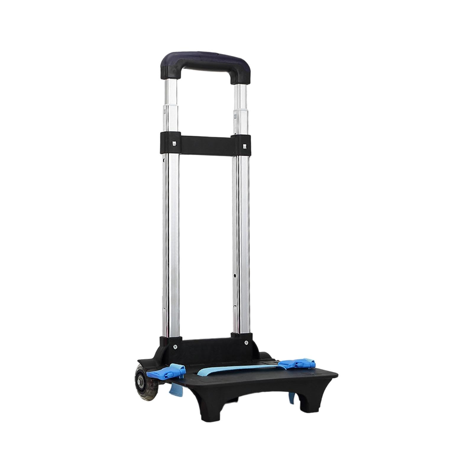 Carrello pieghevole per bagagli, carrello a 2 ruote per viaggi, ufficio, campeggio, design compatto e portatile, ideale per un facile trasporto di bagagli e merci