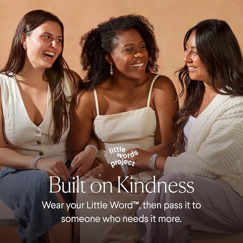 Dream Big Bracelet, The Original Word Bracelet, Made with Colorful Beads and Plated Brass Hardware, Handcrafted Design & Positive Message, Size ML3