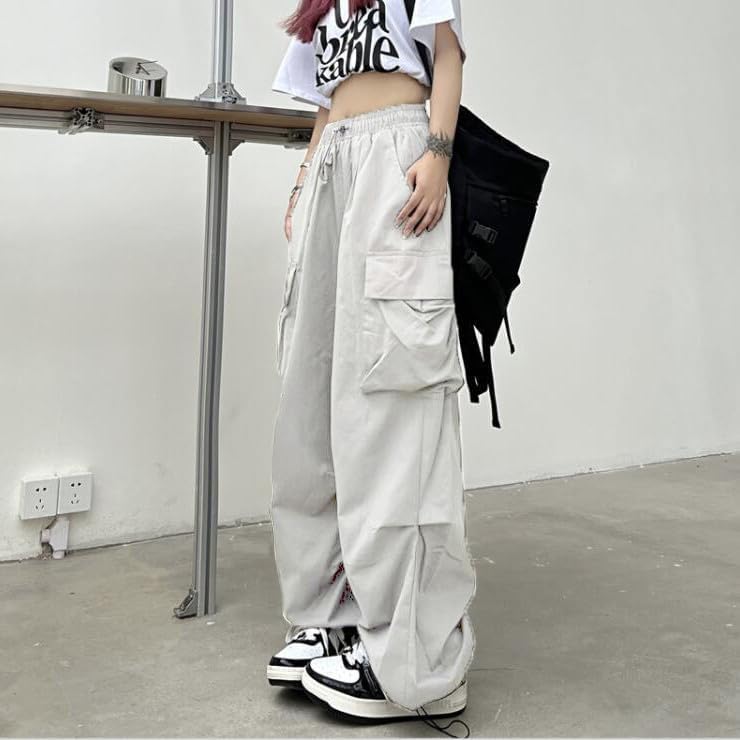 Cargo Pants Women Baggy Parachute Pants Woman Mutil Pockets Loose Fit Y2K Casual Pants for Women - Image 4