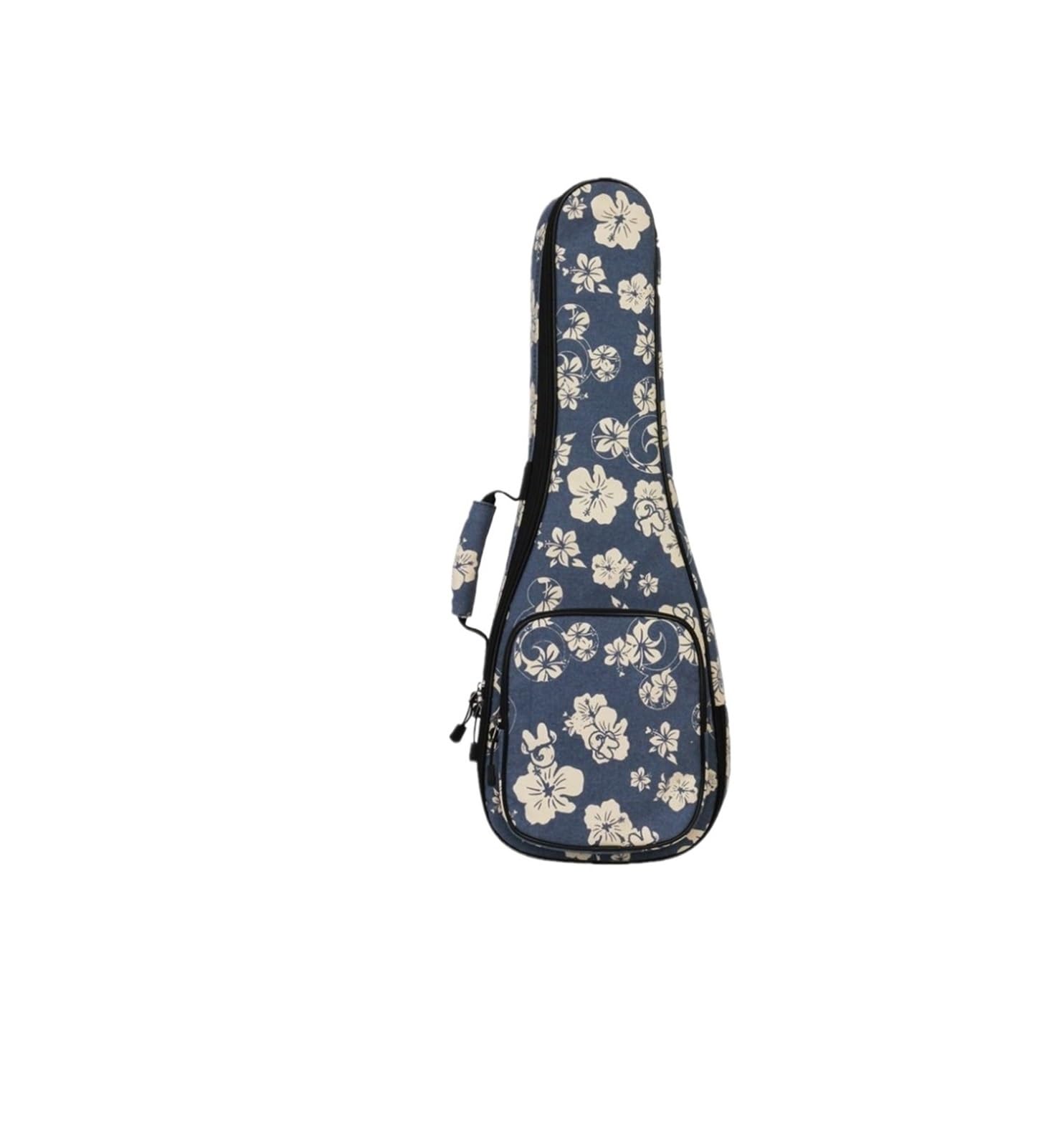 Banjo-Koffer 21/23/26 Zoll Hibiskusblüten-Ukulele-Gigbag mit 10 mm Schwammpolsterung, weicher Gitarrenkoffer for 4 Saiten(Size 23 inch)