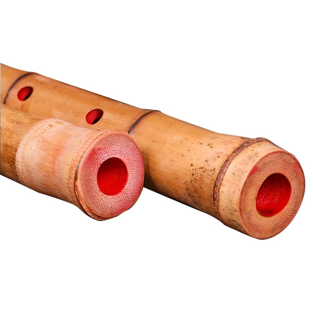 Giappone shakuhachi radice di bambù naturale shakuhachi tutto vegetariano shakuhachi bambù esportazione Giappone shakuhachi cassia bambù shakuhachi (Color : Key of F)