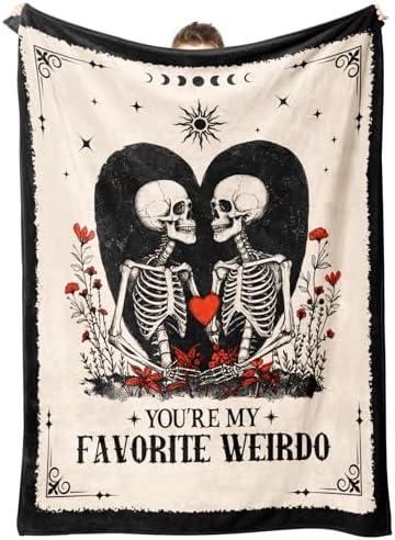 Valentines Day Gifts for Him Her, Anniversary Blanket for Women M...