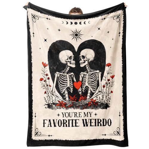 Juratar Gifts for Him Her, Anniversary Christmas Blanket for Women Men, Birthday Gifts for...