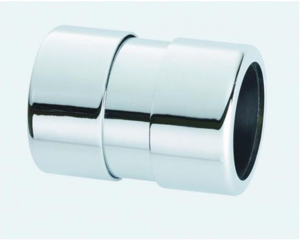 35mm McAlpine Chrome Plated Straight Connector 35G-CB