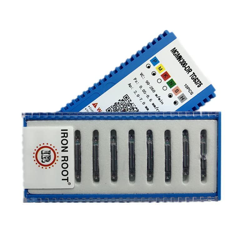 Inserto de carburo MGMN300-DR TG6375 IRON ROOT para el torneado ranurado de metal 4