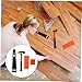 Hemobllo 1set Professional Flooring Installation Tool Set Heavy Duty Pull Bar Tapping Block Hammer and Spacers for Laminate Wood Flooring Installation