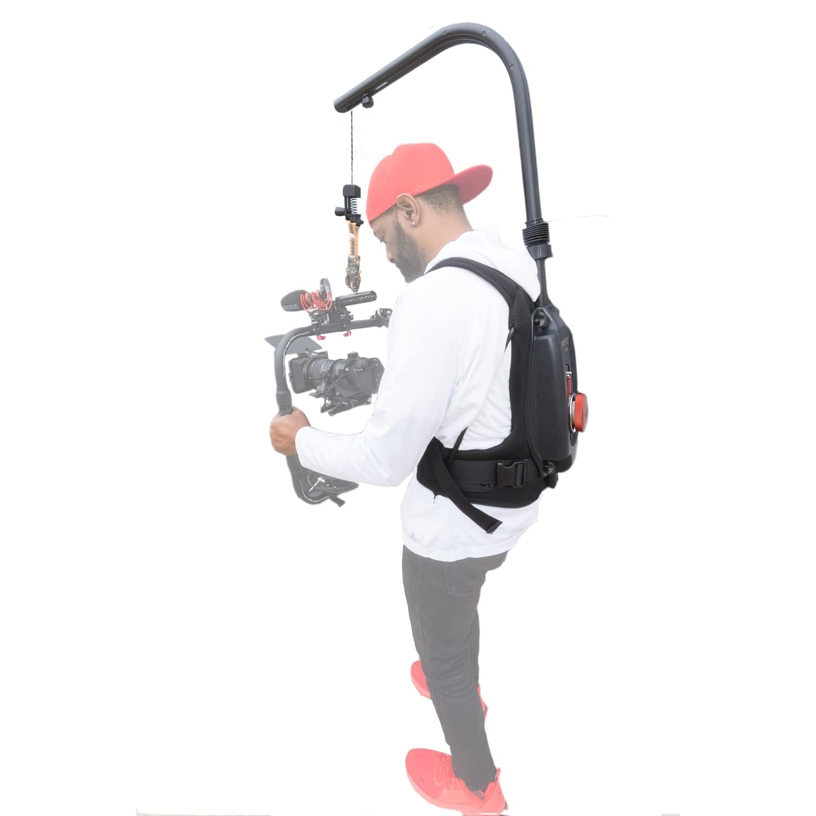 ER818 Kamizelka Podpierajaca Kamere Harness do Kamery i Gimbals | Adjustable Shoulder Body Support do DJI Ronin, Zhiyun Crane i Feiyu Gimbals, 8-18kg Udźwig
