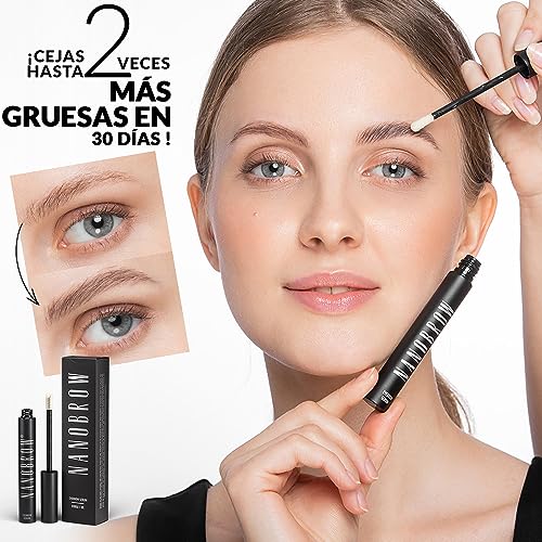 Sérum de cejas Nanobrow Eyebrow Serum 5ml - Sérum estimulante del crecimiento, fortalecedor y densificador de Cejas - imagen 2