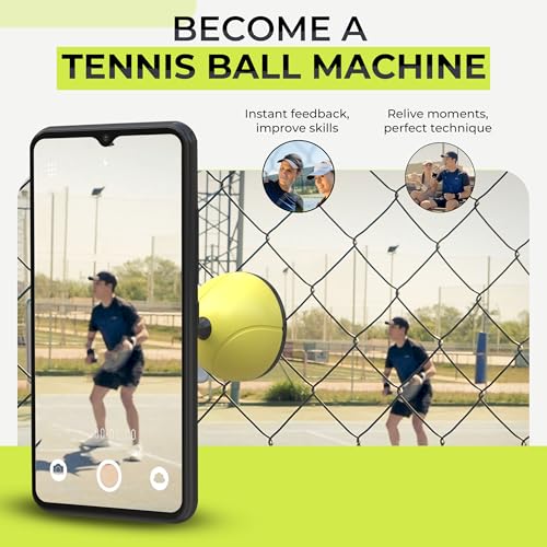 image for FAIDUE Tennis & Pickleball Fence Phone Mount - Gift Idea for Men and W