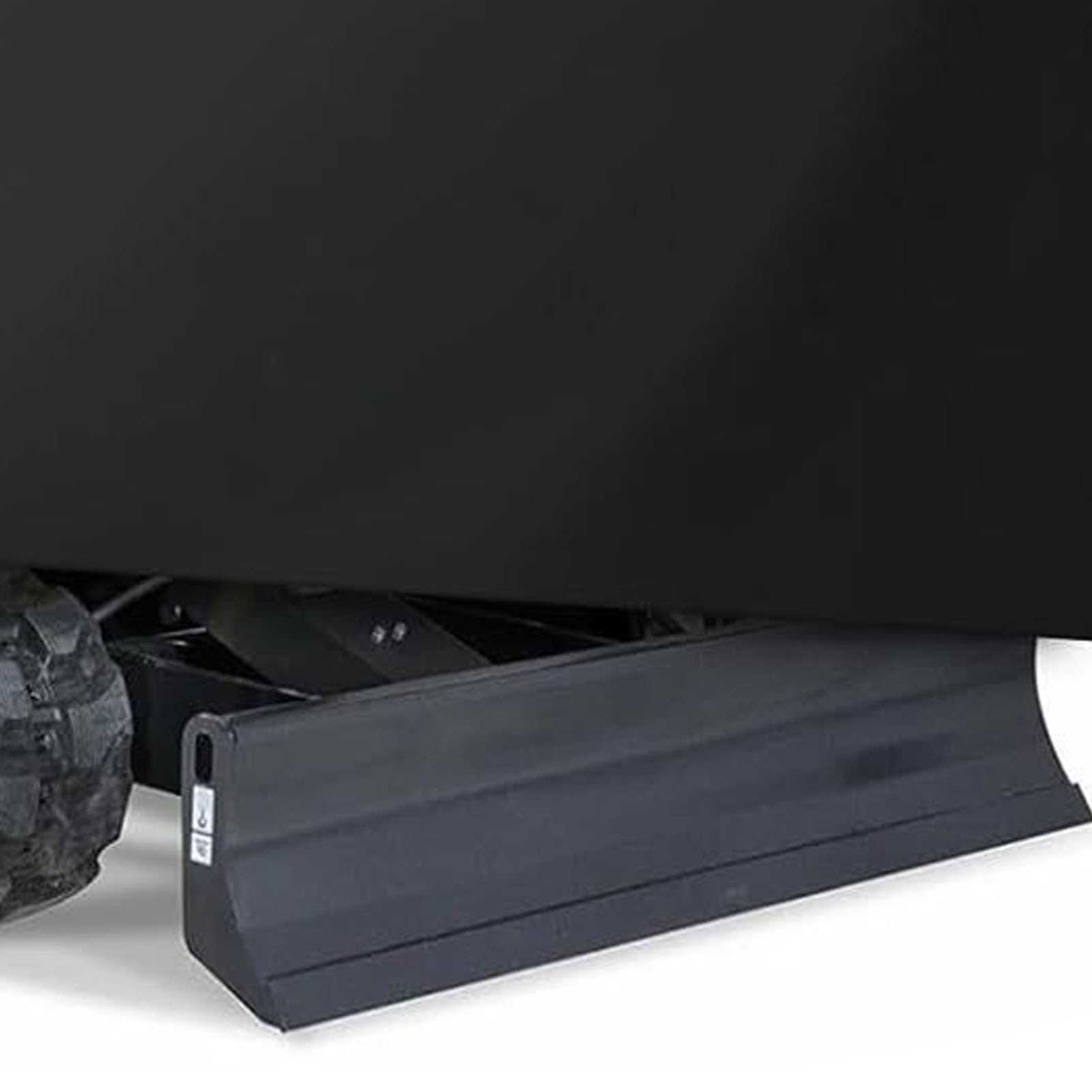 Housse de protection etérieure noire robuste en tissu Oford imperméable pour mini-pelle E20/210D (1 760–3 530 lb), fermeture éclair sécurisée