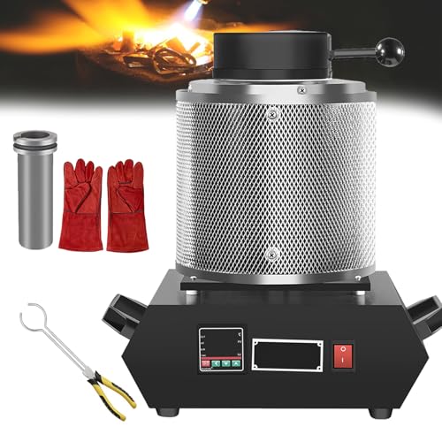 Machine de fusion de l'or numérique 3kg pour recycler l'argent et l'étain
