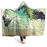 [Größe und Design] 127 cm * 102 cm (50 * 40 Zoll) (inklusive Haube), geeignet für Kinder; Druck in voller Breite, einseitiger Druck.