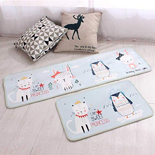 Tapis de porte d'entrée antidérapant 50x160cm de style moderne - 5