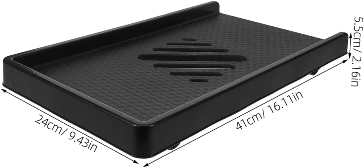 Artibetter Movable CPU Stand with Rolling Wheels Heavy-Duty Computer Tower Holder for Under Desk Use Elevates Desktop Tower for Enhanced Ventilation and Cleanliness
