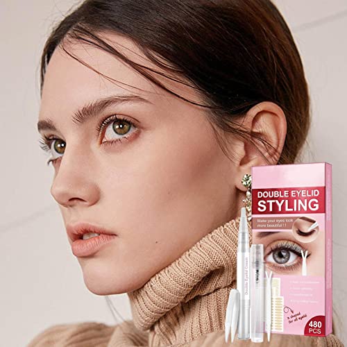 Fita de pálpebra invisível natural - Tiras de Levantamento de Pálpebras Duplas | Adesivos de fita du