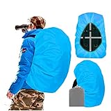 Joy Walker Waterproof Backpack Rain Cover for (15-90L), Upgraded (Anti-Slip) Buckle Strap & Strengthened Layer for Hiking Camping Traveling Cycling