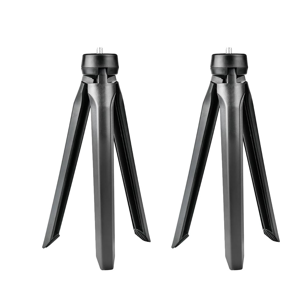 POPETPOP 2pcs Live Streaming Tripod Phone Holder Adjustable Height Handheld Stabilizer for Streaming Portable Phone Stand for Vlog