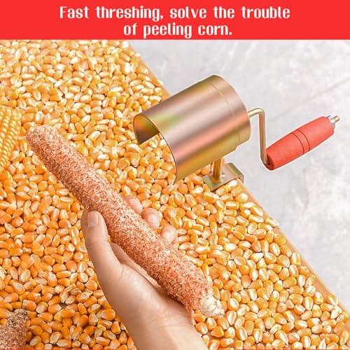 Image of 2Pcs Manual Hand Crank Corn Thresher Sheller