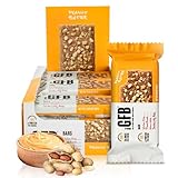 The GFB Gluten Free, Non-GMO High Protein Bars, Peanut Butter, 2.05 Ounce (Pack of 12)