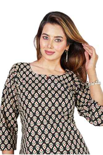 Image of Kuruti B Sheets Women's Printed Night Suit Set | Soft & Breathable Top and Pyjama Set for Women | Stylish Relaxed Fit Sleepwear for Everyday Comfort | Perfect Lounge Wear for Home & Travel
