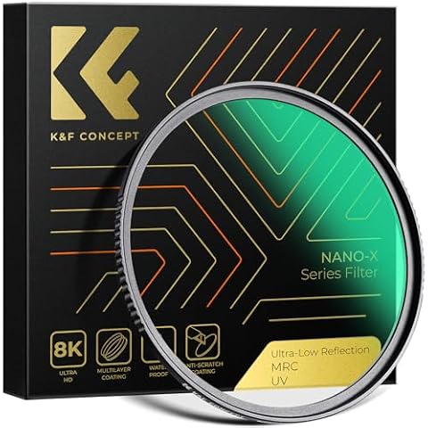 K&F Concept 52mm Ultra Low Reflection UV Filter Cover