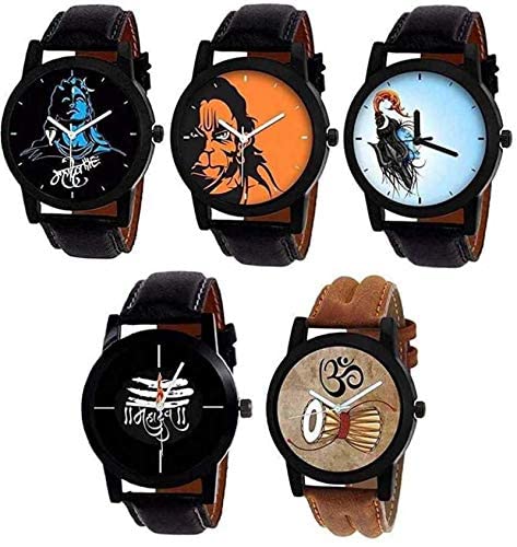 KVS Analogue Dial Men?s & Boys Watches Pack of 5 (Multicolour) (B09QCNS8S8) Amazon Price History, Amazon Price Tracker
