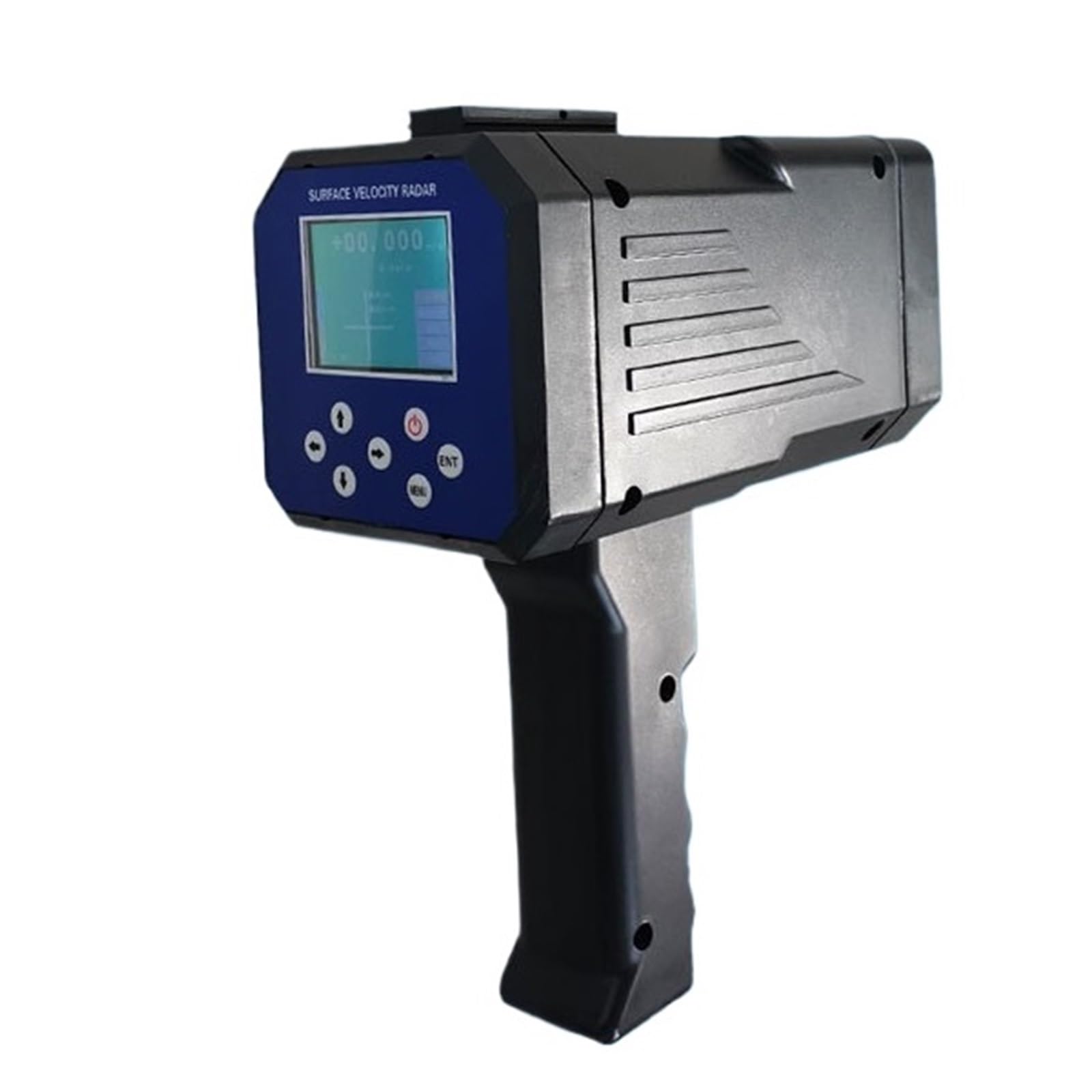 Medidor de flujo portátil Medidor de flujo de agua de mano Medidor de flujo portátil Medidor de flujo de lectura directa(Wave flow meter button type)