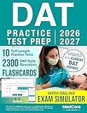 DAT Practice Test Prep: Take Control of the Real DAT with an Online Exam Simulator,Full-Length Practice Tests,Digital Flashcards,DAT Traps,Timing Strategy,PAT Visual Reasoning & Reading Comprehension