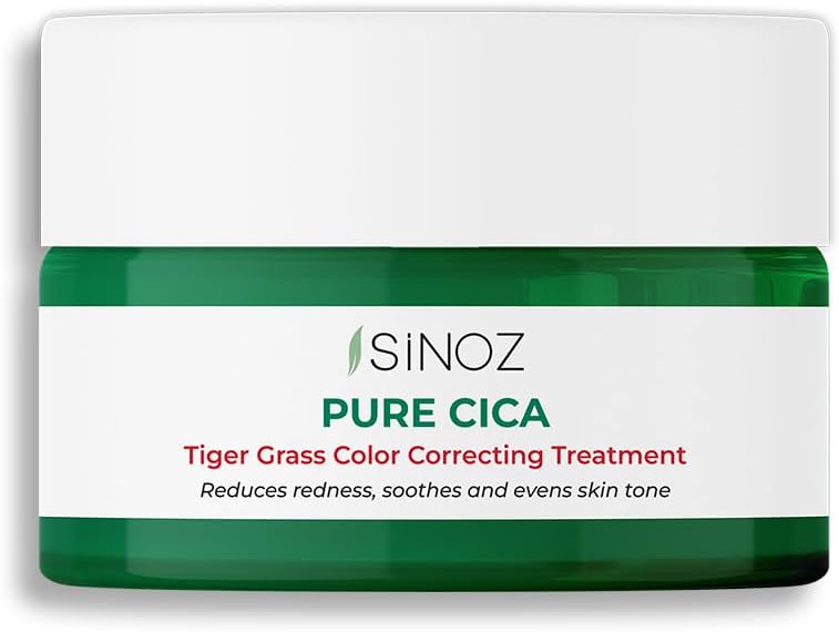Amazon.com: sinoz,Pure Cica Tiger Grass Color Correcting Repair Cream,15 ML : Beauty & Personal Care