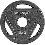 CAP Barbell 2-Inch Olympic Grip Plate, 10-Pounds