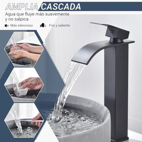 Mejores comprativas On-line Grifería Lavabo negro mate disponible en línea para comprar. 17 Imagen adicional