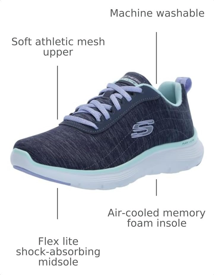 Image of Skechers Flex Appeal 5.0 - Modern Times Womens Shoes | Walking Shoes