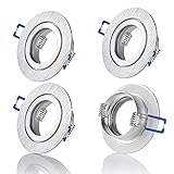 cabochon fassung silber 925 ► ZUSÄTZLICHE INFORMATIONEN ◄ | Einbaurahmen mit Klickverschluß | Spritzwassergeschützt durch Klar Glas und Gummidichtung | Schutzklasse: IP44 | Material: Aluminium | Einbaurahmen Set inkl.GU10 Fassung | Lager und Verwaltung in Deutschland