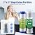 Mysora F9K NSF Certified 1-Year Reverse Osmosis Water Filter Replacement Set Compatible with iSpring RCC7AK, 9-Count for 6-Stage RO System with Alkaline Remineralization Filter, Without RO Membrane