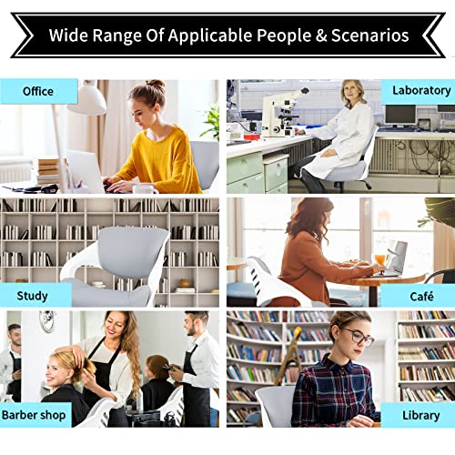 Bojuzija Tall Office Chair,Drafting Chair,Standing Computer Desk Chair With Foot Rest- Waist Support Function-Grey #TOP3