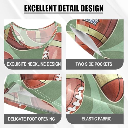 senya Short Sleeve Pajamas Sets Summer Cotton Sleepwear Rugby Green Brown4