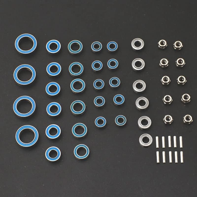 Steel Sealed Bearing Kit Sealed Bearing Kit 9745 for TRAXS RTX4M RTX4-M 1/18 Upgrade Parts Accessories - (Color: as Shown)