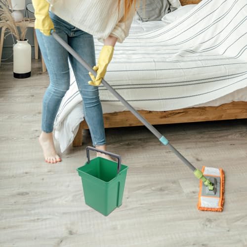 Cubo de agua de plástico con asa resistente y capacidad de 4 litros 6
