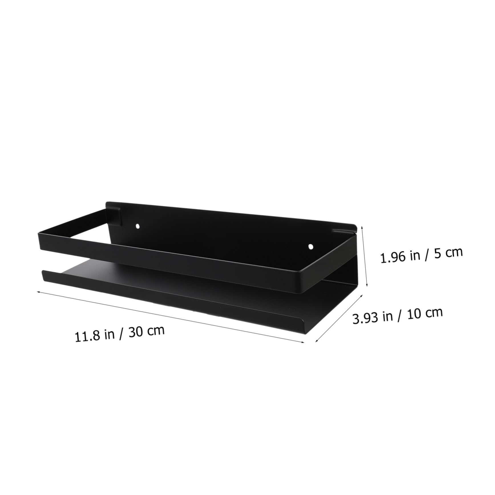 Cabilock Estante Flotante de Ducha Organizador de Almacenamiento de Baño para Champú Acondicionador Estante de Acero Inoxidable Montado en La Pared Estantes