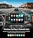 Android Car Radio Stereo for Jeep Wrangler JL Gladiator JT 2019-2023 Wireless CarPlay Android Auto AirPlay MirrorLink GPS Navigation Touchscreen Upgrade Bluetooth Multimedia Player (4G+64G)