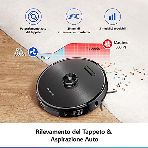 Proscenic M8 Robot Aspirapolvere Lavapavimenti