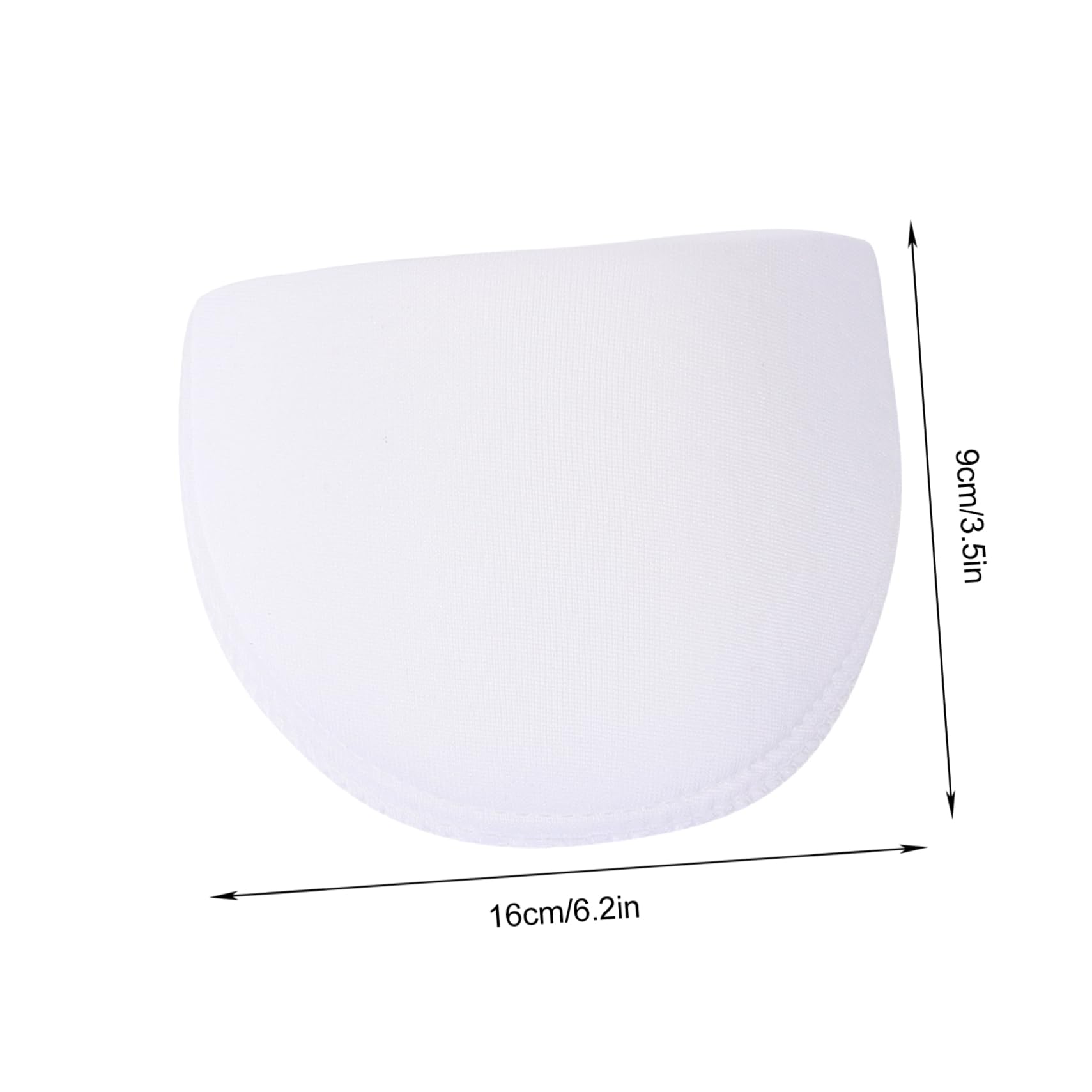 PLAFOPE Sponge Shoulder Pads for Women Universal Shoulder Mat Anti-Slip Shoulder Enhance Pad Set