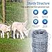 14 Gauge 4ft × 328ft Cattle Fence Panels, Farm Fence Grassland Fencing, for Yard Garden and Animal Protection