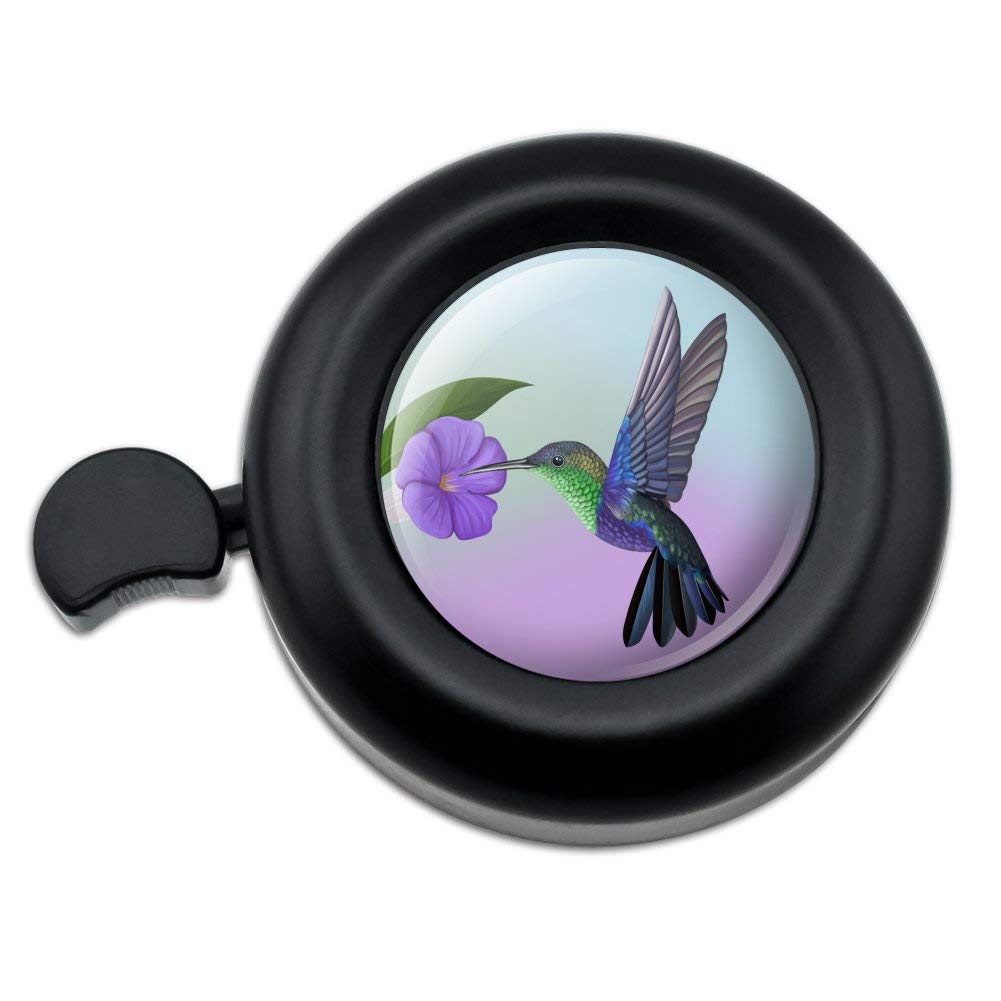 GRAPHICS & MORE Hummingbird Crowned Woodnymph Purple Violet Bicycle Handlebar Bike Bell
